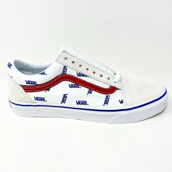 Vans Other - Vans Old Skool (Vans) True White Mens Logo Casual Shoes